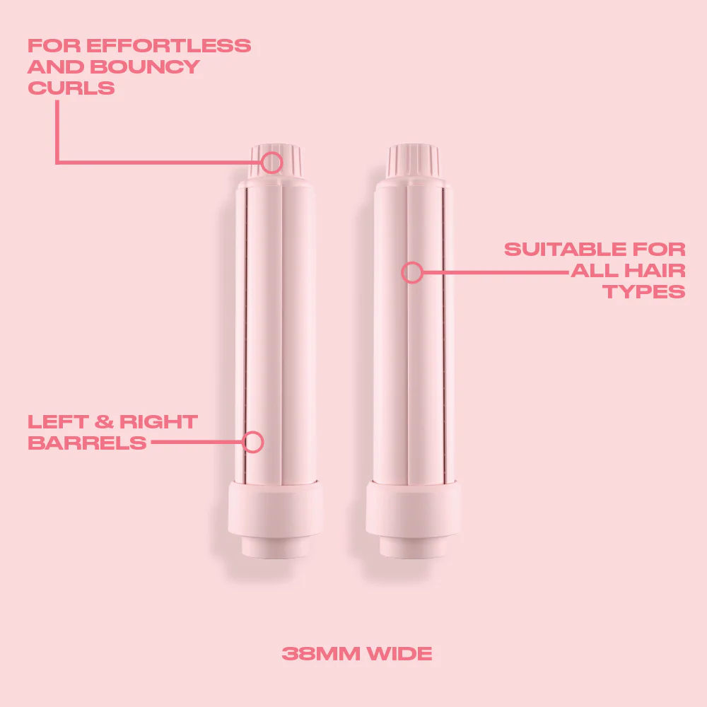 38mm Curl Barrel Attachments - Image 3