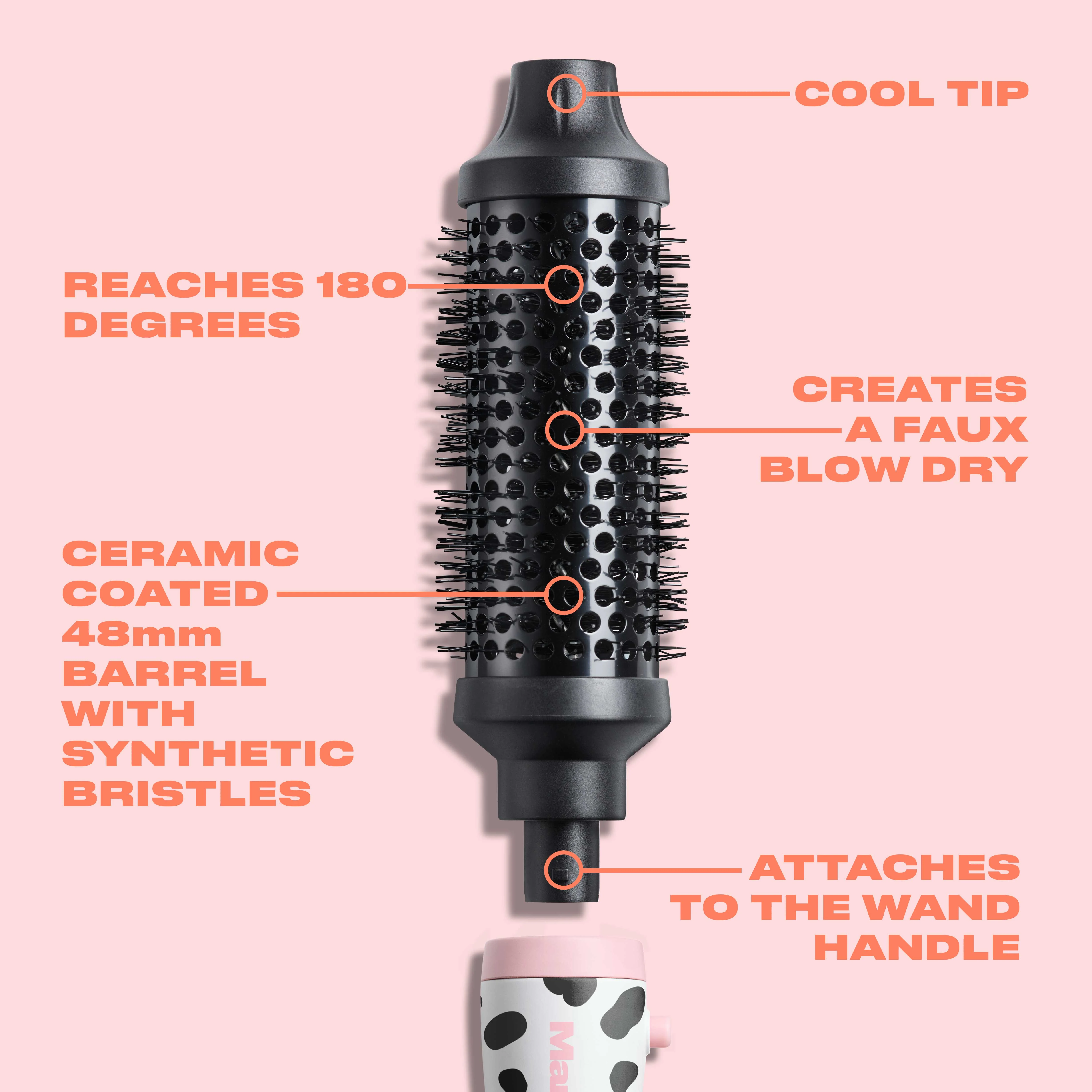 48mm Round Brush + Handle - Image 3
