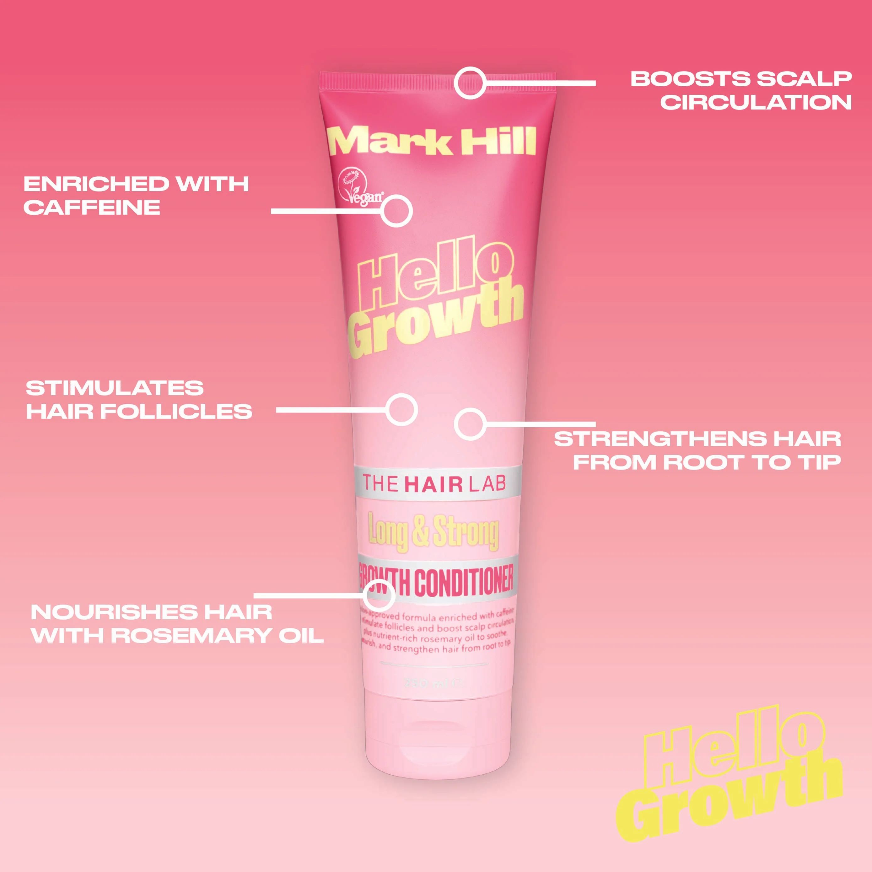 Hello Growth Growth Conditioner 250ml - Image 3