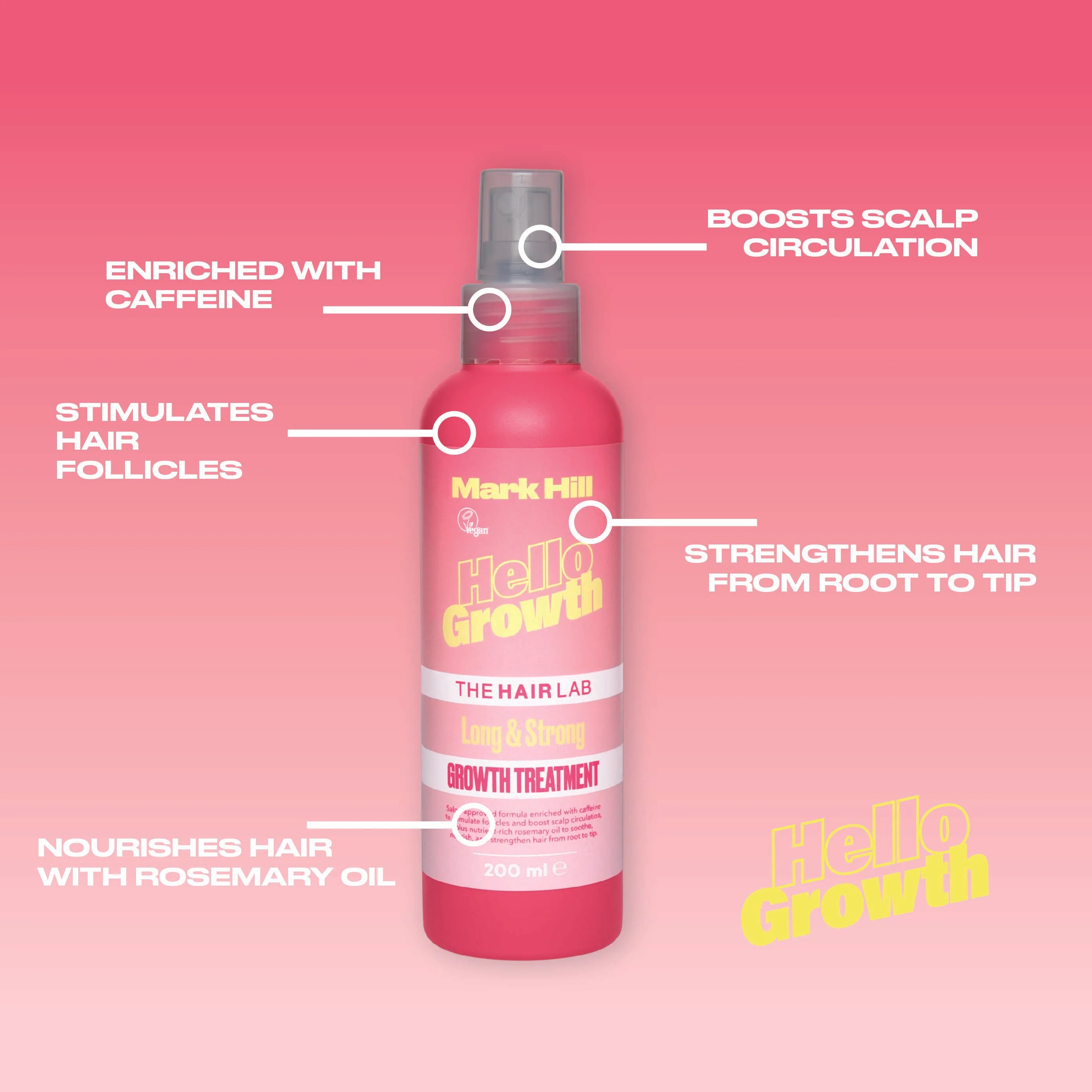Hello Growth Growth Leave-In Treatment 200ml - Image 3
