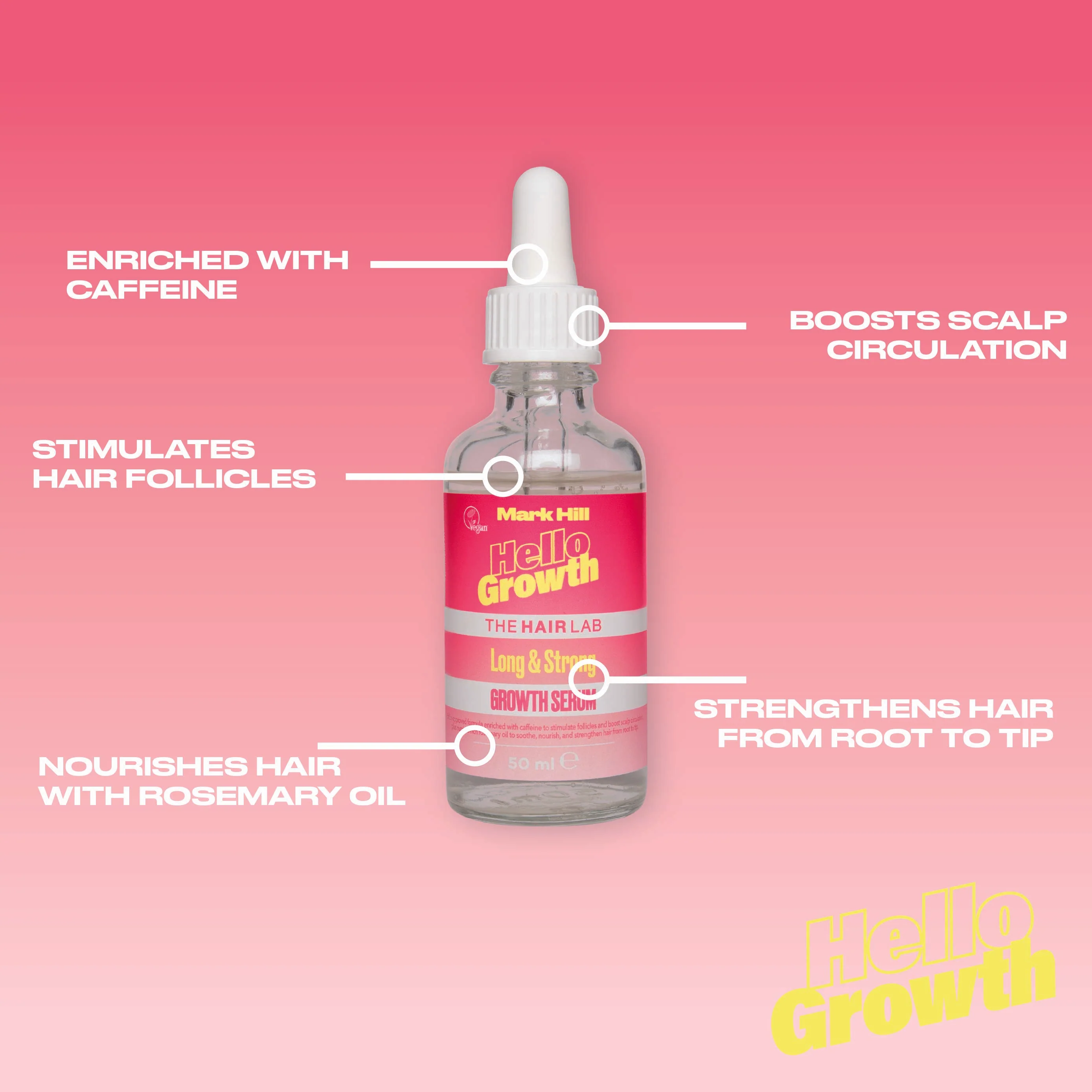 Hello Growth Rosemary Growth Serum 50ml - Image 3