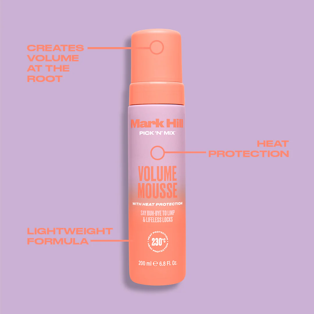 Heat Protection Volume Mousse 200ml - Image 4