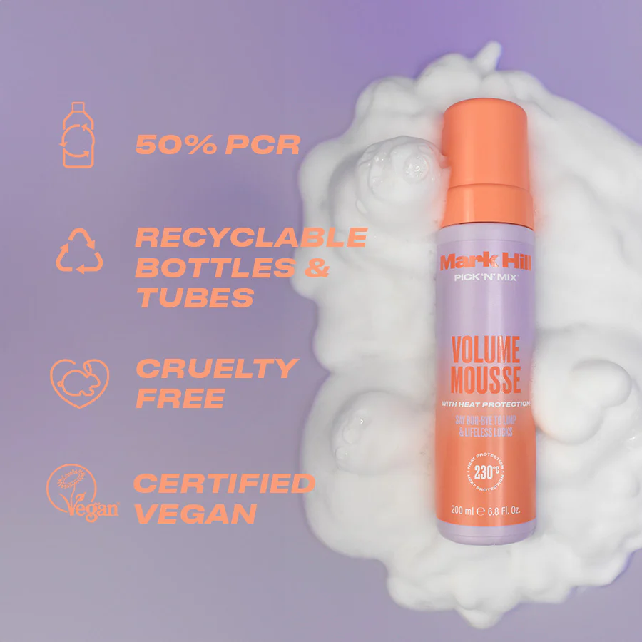 Heat Protection Volume Mousse 200ml - Image 7