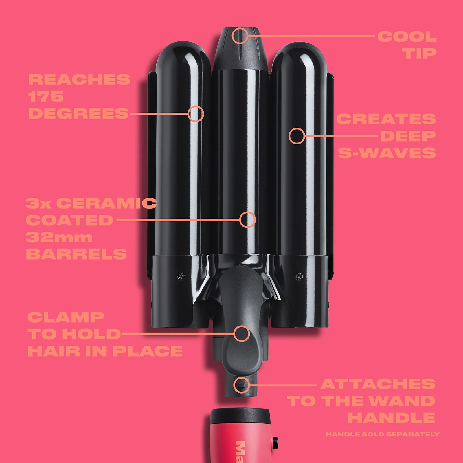 Mermaid Waver™ 32mm Attachment (damaged box) - Image 3