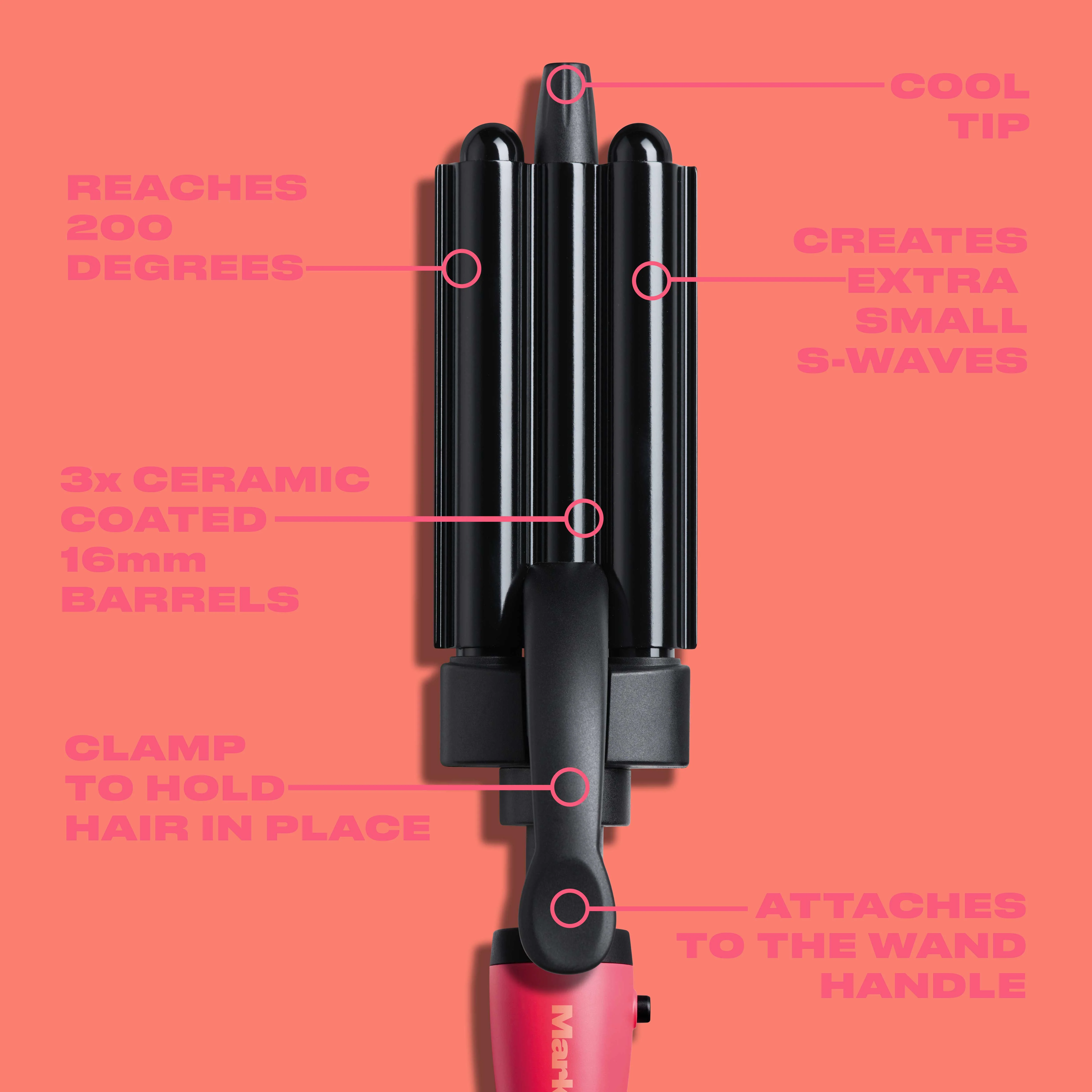 16mm Mermaid Waver + Handle - Image 3