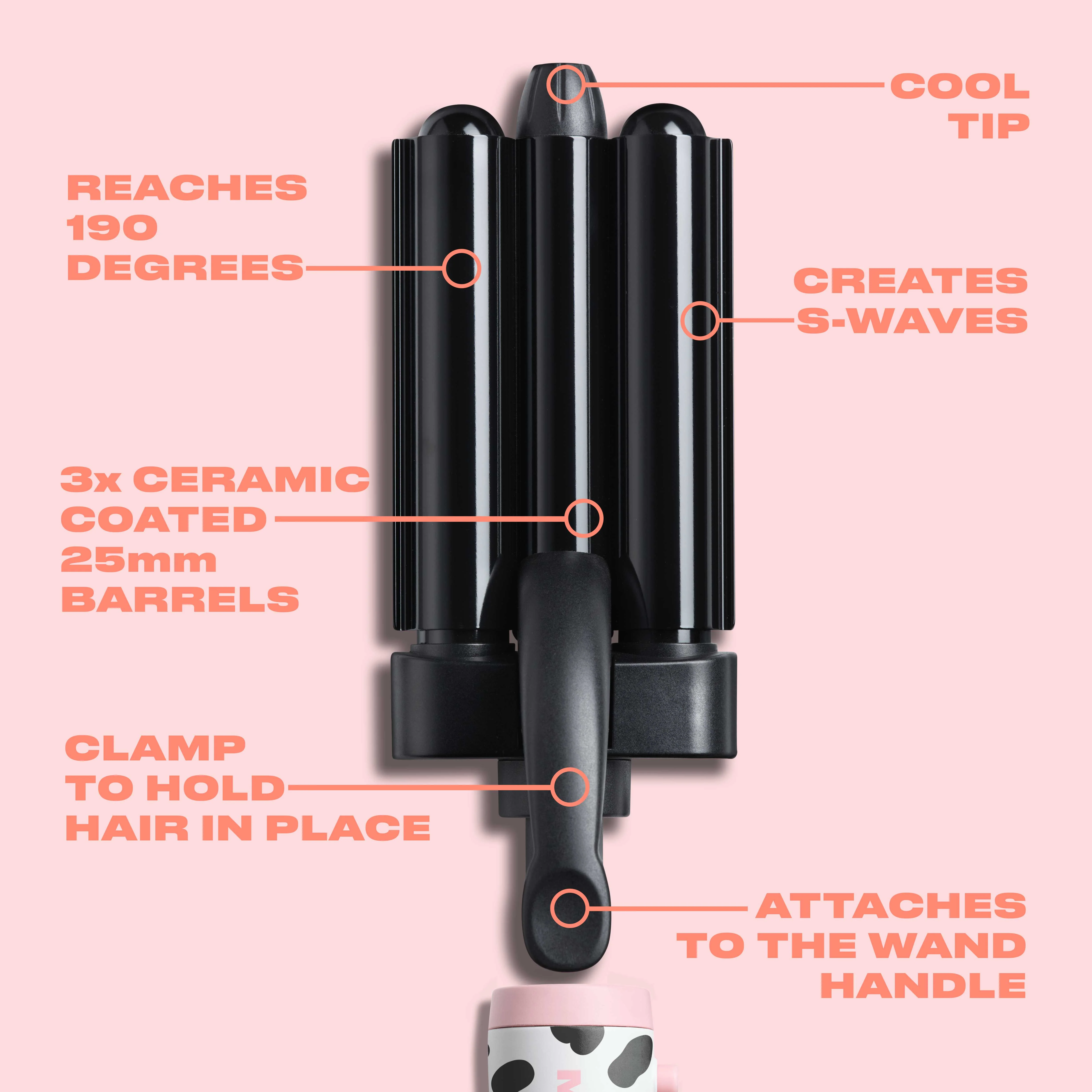 21mm Mermaid Waver + Handle - Image 3