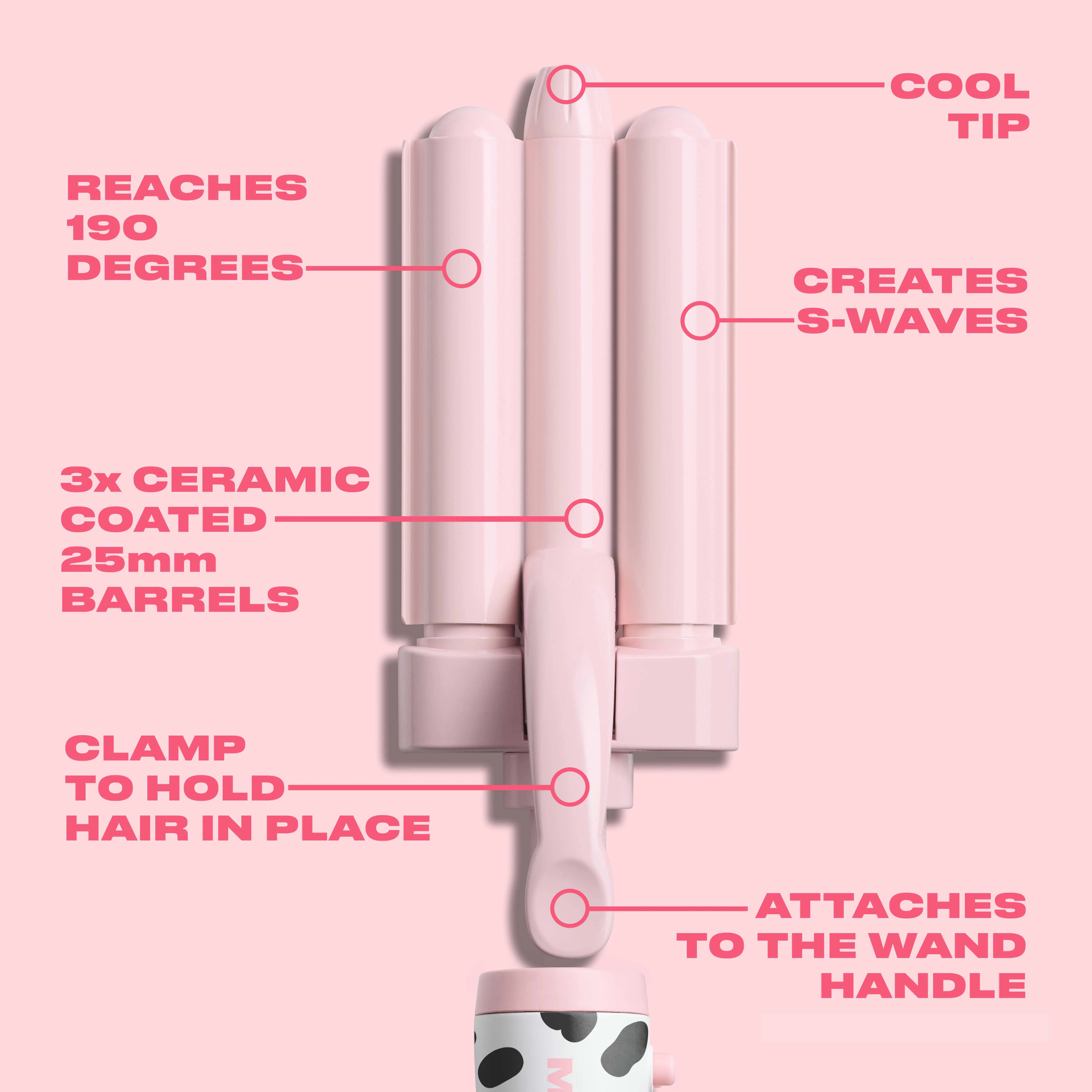 21mm Mermaid Waver + Handle - Image 3