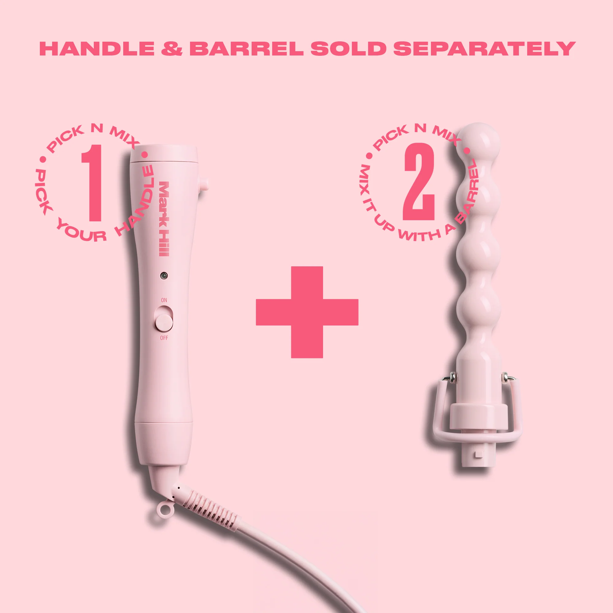 Styling Wand Handle, Pink Edition - Image 4