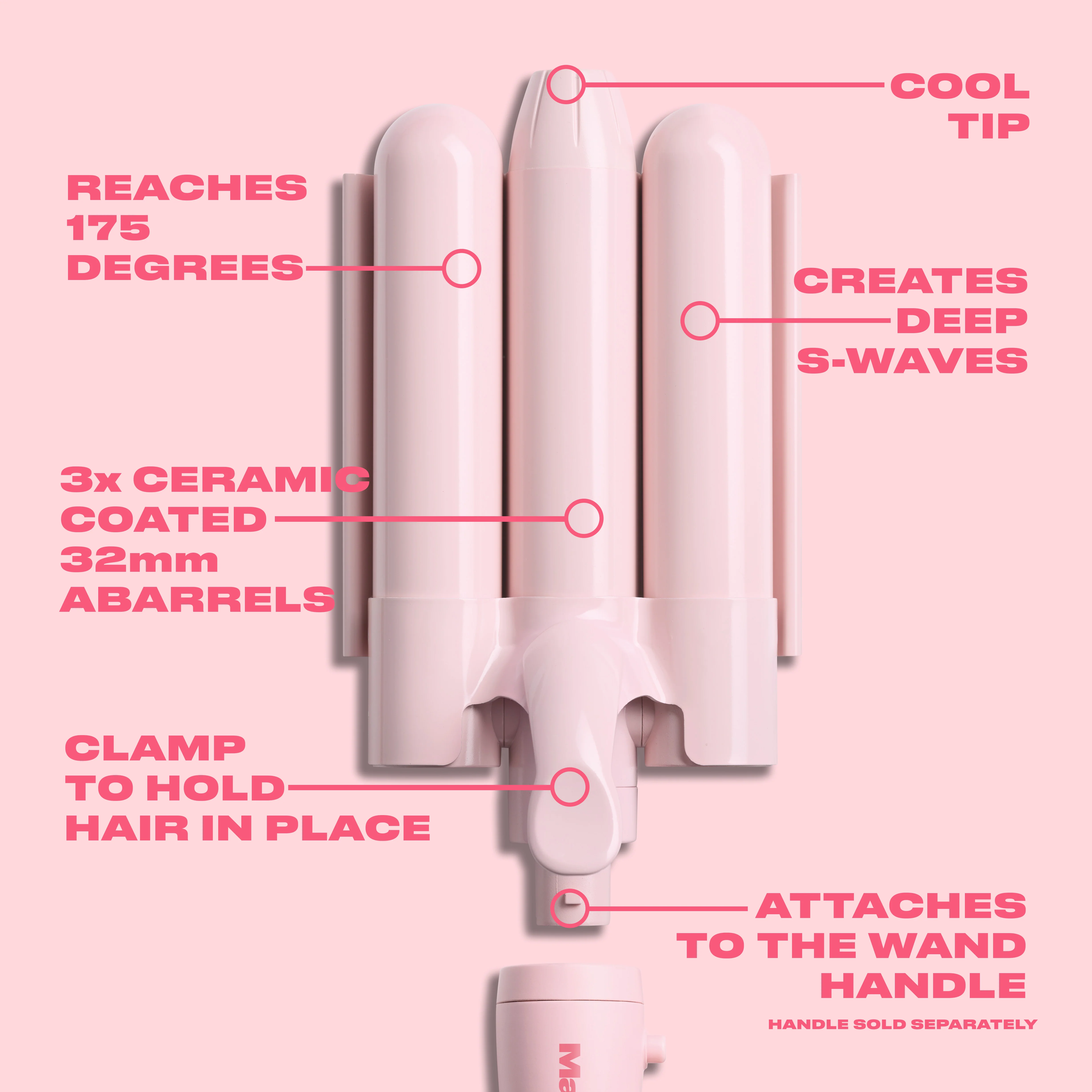 Mermaid Waver™ 32mm Attachment - Image 3