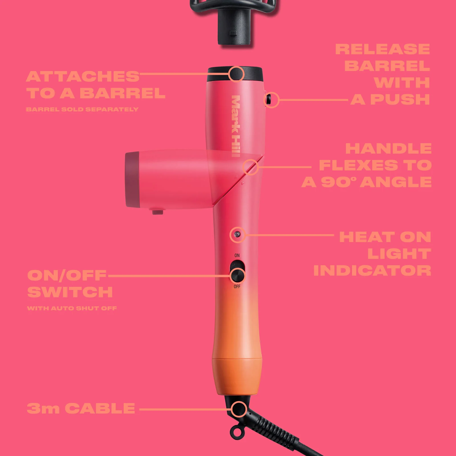 Flexi Styling Wand Handle - Image 3